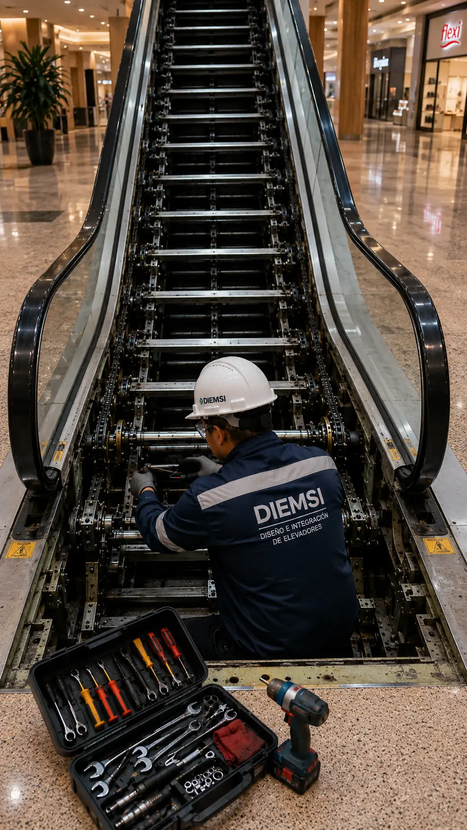 Mantenimiento escaleras Eléctricas